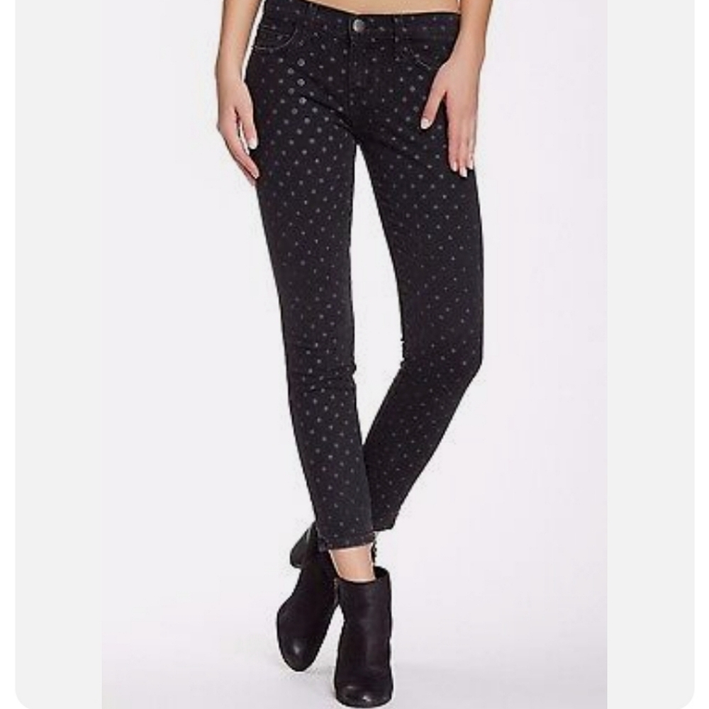 Current/Elliott cropped stiletto jeans